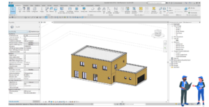 Image du logiciel Revit formation avancée CAO de Formaltic